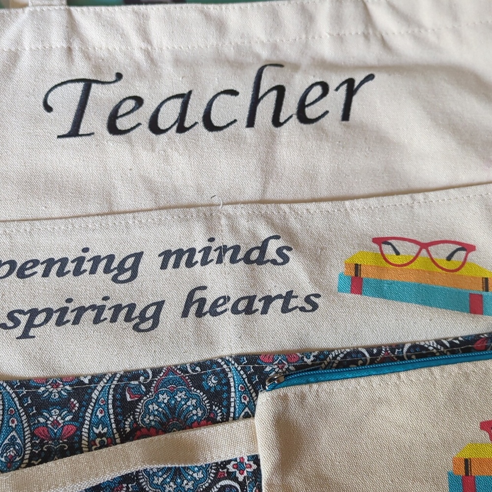 Teacher Tote/pouch - Picture 2 of 6